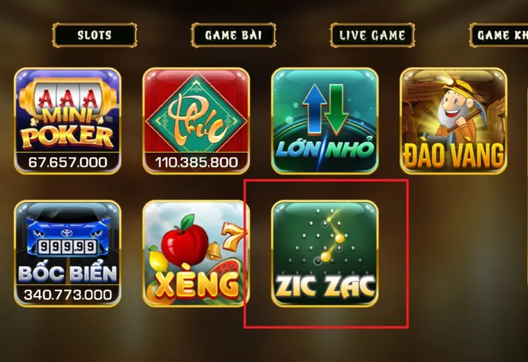 Hướng Dẫn Cách Chơi Game Nhanh ZicZac Tại M88Vin Chi Tiết